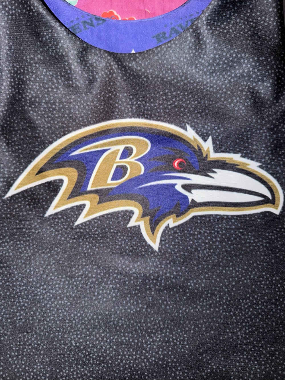 NWT NFL Baltimore Ravens Midi Tank Bra Top - Picture 4 of 6